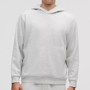 Sweat à capuche en polaire surdimensionné pour hommes Pull streetwear décontracté respirant tricoté brodé Impression numérique Poche kangourou - Product Image 1