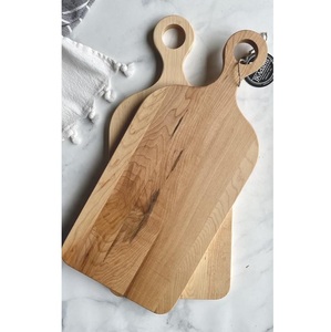 Planche à découper en bois foncé à grain riche, aspect moderne, ustensiles de cuisine, non toxique, écologique, passe au lave-vaisselle, spécial Eid, Ramadan - Product Image 2
