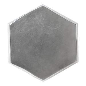 Taburete lateral de alta calidad personalizado, diseño único, taburete redondo de aluminio hecho a mano, consola con incrustaciones de hueso para sala de estar - Product Image 2