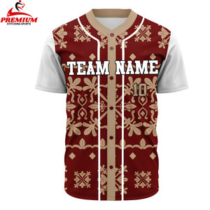 Camiseta de Béisbol Personalizada con Bordado para Jugadores y Uniformes Oficiales de Equipo - Product Image 5