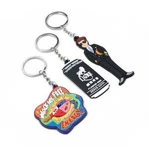 Keychain Wholesale Keychain Manufacturer Sport Key Chain Customized promotional Cute Soft PVC Rubber Key Ring Key Chain Keychain