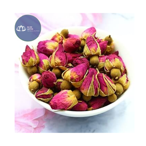 Capullos de Rosa Orgánicos de Alta Calidad, Secados a Baja Temperatura, Sin Blanquear con Sulfuro, a Granel - Product Image 1