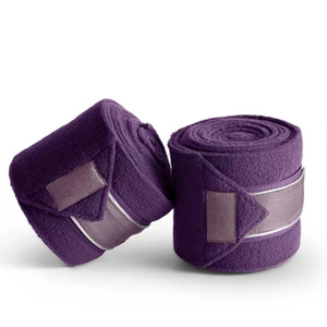 Envolturas de polo para caballos Vendaje de lana elástico duradero ajustable para entrenamiento Montar y recuperación de lesiones Vendajes de polo para caballos - Product Image 1