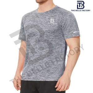 เสื้อออกกำลังกายแขนสั้นของผู้ชายเสื้อยืดออกกำลังกายแห้งเร็ว - Product Image 2