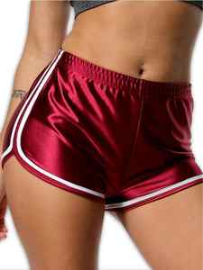 Femmes taille mince taille moyenne butin dauphin Shorts en gros sport Gym entraînement Yoga chaud Yoga Shorts - Product Image 4