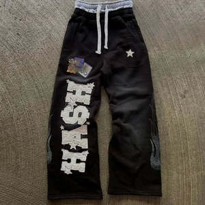 Pantalones Deportivos Anchos y Holgados Personalizados Kivotech para Hombre, Lavado Ácido, Decoloración al Sol, Felpa Francesa, 100% Algodón, Pantalones Deportivos Gruesos - Product Image 3