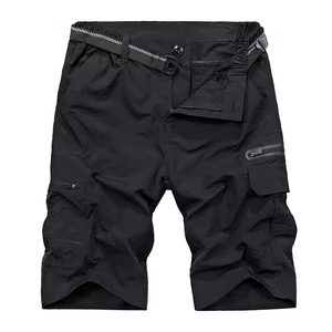 Pantalones cortos modernos de mezclilla rasgados para hombre, suministro de fábrica OEM ODM, venta al por mayor personalizada, transpirable, Etiqueta Privada, estilo streetwear de moda - Product Image 4
