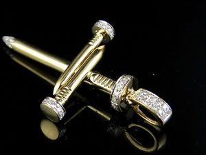 Nuevo estilo Moissanite Nail Cross diamante redondo personalizado Iced Out colgante con S925 joyería de plata esterlina para mujeres - Product Image 2