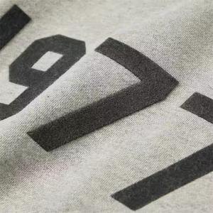 Ensemble de 2 pièces pour homme, sweat-shirt à manches courtes décontracté avec short, personnalisation de l'ensemble de sweat-shirt pour homme, vente de nouveaux modèles - Product Image 4