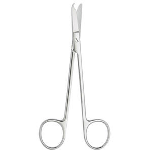 Ciseaux chirurgicaux dentaires incurvés en acier inoxydable de haute qualité 3,5 mm, pour points de Spencer, tissus, fournitures de santé - Product Image 2