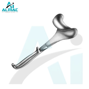 Retractor de acero inoxidable quirúrgico Doyen de alta calidad ALMAC con mango de acero Manual CE certificado instrumentos alemanes superiores - Product Image 3