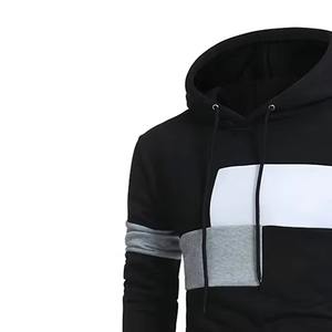 Venta al por mayor 2026 Sudaderas con capucha de alta calidad Hombres personalizados Sudaderas con capucha casuales Sin bolsillos Raw Hem Sudaderas con capucha personalizadas Hombres a precio mayorista - Product Image 2