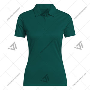Polo de golf de performance personnalisé Chemise boutonnée à col en tricot - Product Image 2