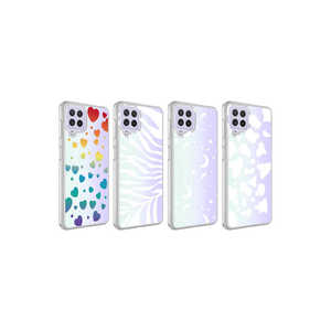 Coque en silicone JoieCreatif M-Blue motif vache pour Samsung Galaxy A22 4G, protection rectangulaire anti-traces de doigts - Product Image 3