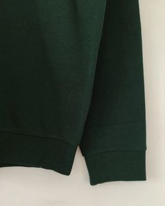 OEM al por mayor 100% algodón hombres media cremallera sudadera calidad superior con logotipo personalizado bordado para el otoño - Product Image 4