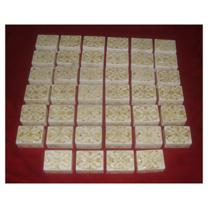 New Modern Design and Luxuries Design Pure <b>White</b> Alabaster Marble Inlaid <b>Boxes</b> for Home Decoration Purpose - Product Image 1