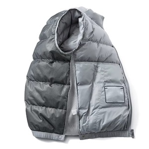 Veste matelassée unisexe de haute qualité prête à l'emploi nouveau design pour l'hiver en plein air Active Plain Dyed Techniques hommes veste à bulles - Product Image 1
