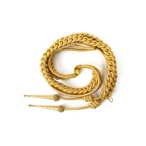 Aiguillettes de cérémonie de style 2025, accessoires d'uniforme, logo personnalisé, couleur personnalisée, fabrication artisanale, embout en laiton, aiguillettes Lami's - Product Image 6