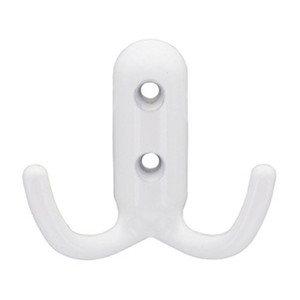 Appendiabiti a 2 Posti Bianco (pz.2) - Product Image 1