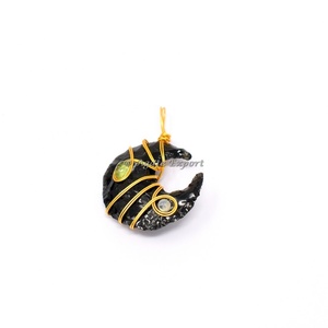 Colgantes de Opalita con Árbol de la Vida y Curación, Estilo Feng Shui del Amor, Ecológicos, con Alambre, Tallados en Ágata, Técnica de Grabado - Product Image 6