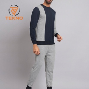 ชุดเสื้อสเวตเตอร์ & กางเกงสำหรับผู้ชายผ้าคอตตอนซักด้วยกรดโดนแดดซีดจางทำจากผ้าฝ้าย100% รุ่นเฮฟวีเวตออกแบบได้ตามต้องการ - Product Image 2