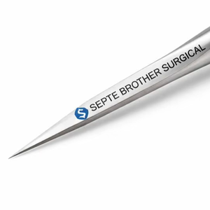 Aiguille chirurgicale en acier inoxydable avec manche en bois, instrument médical - Product Image 3