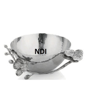 Vente chaude Antique Finition Plats Serveur Bol À La Main Décoratif Fruits Dessert Brillant Finition Arrondi Fruits Bol - Product Image 6