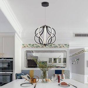 Araña LED Diseño acrílico Araña colgante ajustable Fácil instalación Adecuado para comedor Sala de estar Dormitorio Cocina - Product Image 2