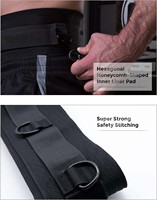 Entrenador de salto vertical con bandas de resistencia de fuerza de pierna, tipo tira para baloncesto, triple salto, fútbol, voleibol, entrenamiento