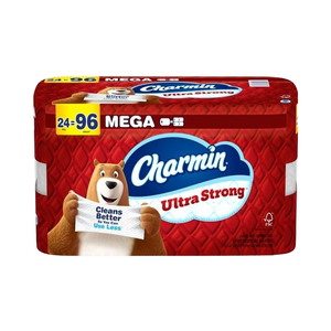 CharminUltra Fuerte Papel Higiénico 24 Mega Rollos, 220 Hojas Por Rollo - Product Image 1
