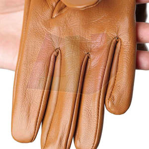 Guantes de Cuero Genuino Transpirables para Invierno, Diseño Duradero, Flexibles, para Uso Casual, de Negocios y Viajes - Product Image 6