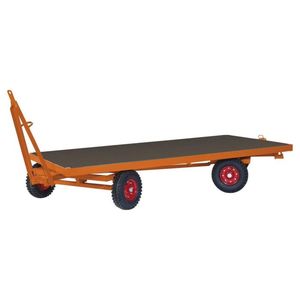 Remorques agricoles basculantes multifonctionnelles et durables avec moteur, pompe et boîte de vitesses pour le transport général de céréales, de foin et d'aliments pour bétail - Product Image 3