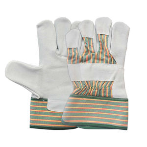 Gants de sécurité pour la construction industrielle, gants de jardinage en cuir, gants de soudage en cuir de chèvre pour la protection des mains - Product Image 1