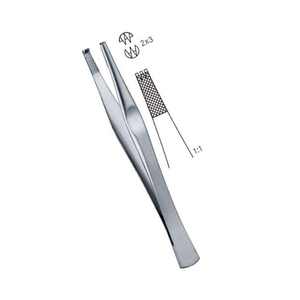 Pince à tissus manuelle en acier inoxydable de haute qualité de 14,5 cm, certifiée CE, à dents de rat, pour dissection - Product Image 2