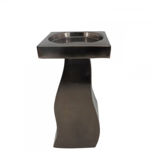 <b>Aluminum</b> Shiny Finished Candles Stand Set of 3 for Decoration Home Bedroom Decorative Handmade Candle Holder Stand for <b>Table</b> - Product Image 4