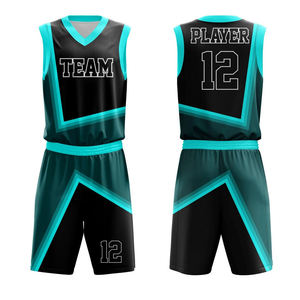 Shorts de sport légers et respirants pour hommes, uniforme de basket-ball d'été personnalisé, logo de sublimation, ensemble de vêtements de sport personnalisés - Product Image 4