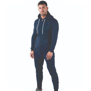 Dernier design, meilleure qualité, survêtements d'hiver pour hommes, grande taille, à capuche, mélange polyester/coton, respirant, écologique, imprimé uni - Product Image 5