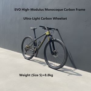 Bicicleta de Montaña 29er de Fibra de <span class=keywords><strong>Carbono</strong></span>, Rígida, 12 Velocidades, Ultraligera, para Cross Country, con Pedales Ordinarios - Product Image 1