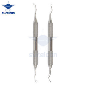 Instrumentos dentales Jacquette Scaler U15/30 Tarter Remover Herramienta de examen anterior para cuidado dental profesional por Surgicon - Product Image 5