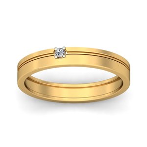 Ishi Diamonds Men’s 18k Gold Lab Grown Diamond Ring - Product Image 5