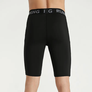 กางเกงขาสั้นรัดกล้ามเนื้อของผู้ชายกางเกงขาสั้นผ้าโพลีเอสเตอร์สแปนเด็กซ์แห้งเร็วงานตามสั่ง - Product Image 2