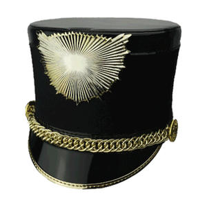 Sombrero shako de fieltro de lana Premium que ofrece un ajuste detallado de felpa de cuerpo estructurado que garantiza el estilo Shako sombreros para ventas - Product Image 4
