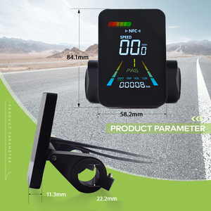 F3 [haytrix] ordinateur de vlo Avec Fil Phụ tùng xe tay ga xe điện xe đạp máy tính màn hình LCD E xe đạp Màn hình LCD - Product Image 4