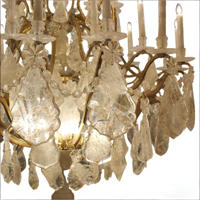 Lustre de luxe en cristal français, grand modèle rétro, pour hall d'hôtel, salon et plafonds hauts, nouveau design, idéal pour mariages