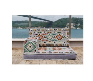 Asientos de suelo árabe Sofá de suelo árabe Piso de asiento Árabe | 90x70x10cm 3 piezas 1 Juego - Product Image 1