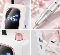 Machine à ongles électrique professionnelle 45000 tr/min, lime électrique, équipement de manucure et pédicure pour salon, vente en gros, OEM, ODM, personnalisable