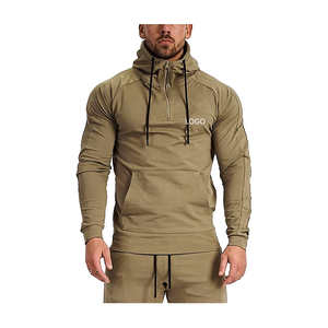Sweat-shirts en molleton lourd pour hommes, logo personnalisé brodé, 100% coton, de haute qualité, pull à capuche d'hiver, prix bas, vente - Product Image 4