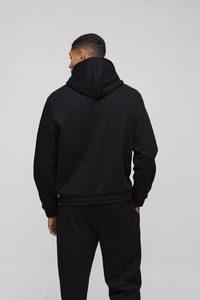 Sweat-shirt 100 % coton épais, coupe classique, écologique, respirant, avec logo personnalisé pour l'hiver, faible MOQ - Product Image 4