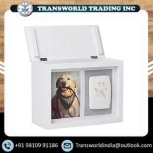 Elegant Modern Handmade Wooden Eco Friendly Biodegradable Pet <b>Urn</b> Engraving Cremation Ashes Memorial Keepsake Box for Cats <b>Dogs</b> - Product Image 2