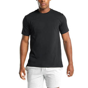 Camiseta informal de alta calidad para hombre 2023, diseño de patrón sólido fácil de usar con impresión de logotipo personalizado - Product Image 1